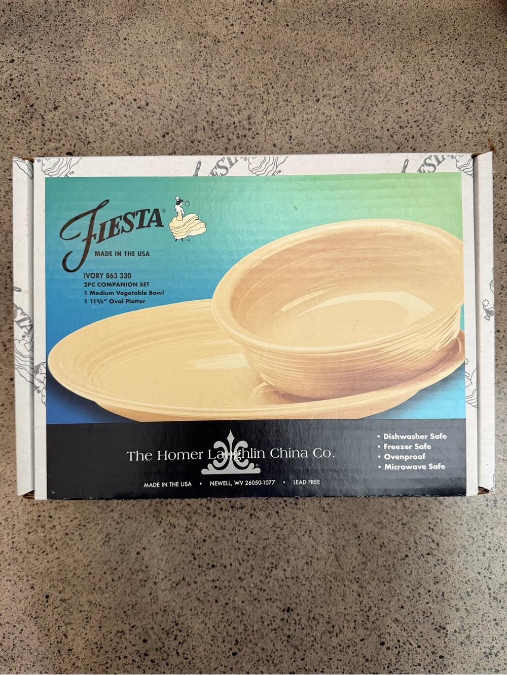 Fiesta 2-Piece Companion Set - Fiesta Ivory